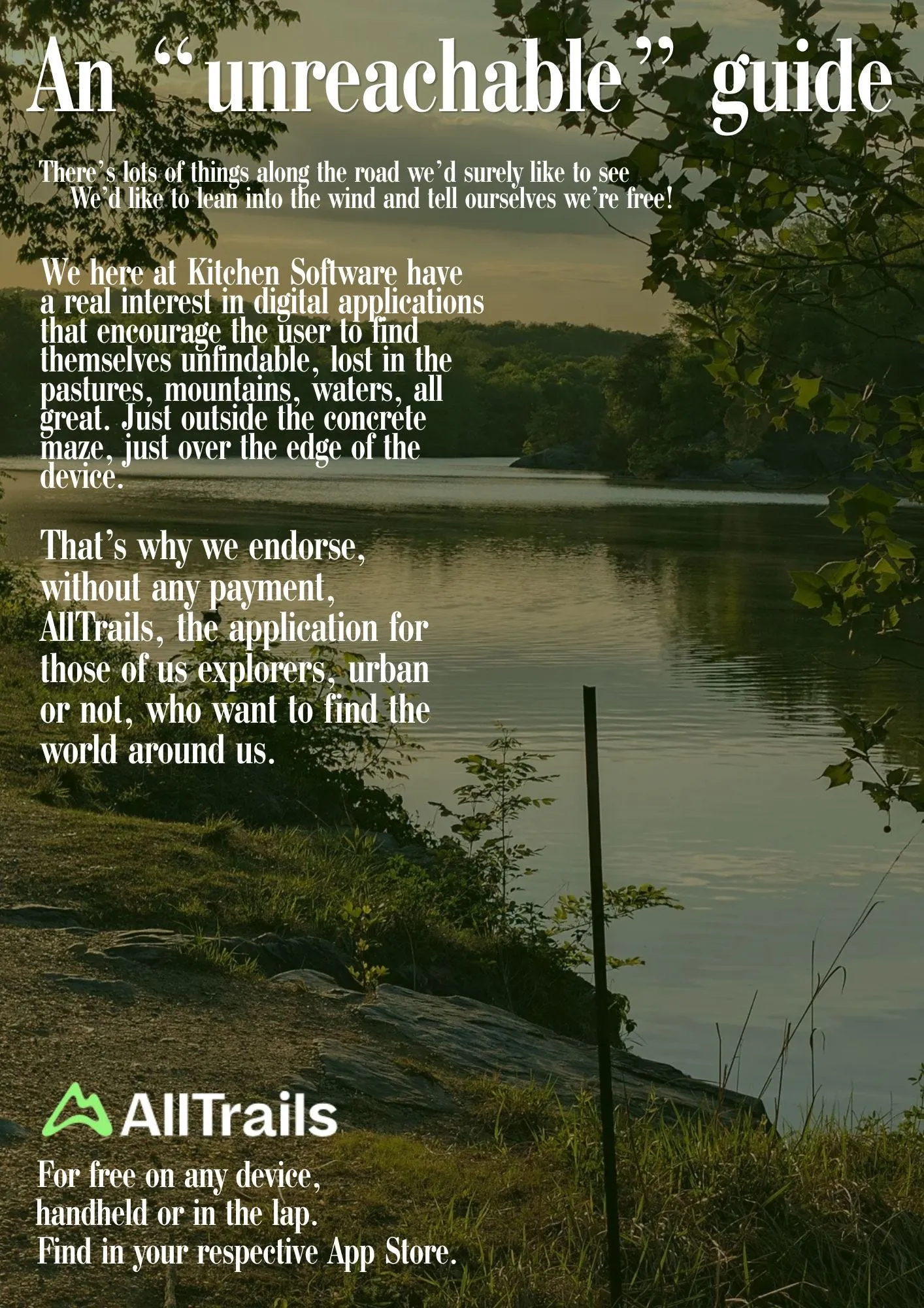 Cover image for Kitchen Software Endorses The App
